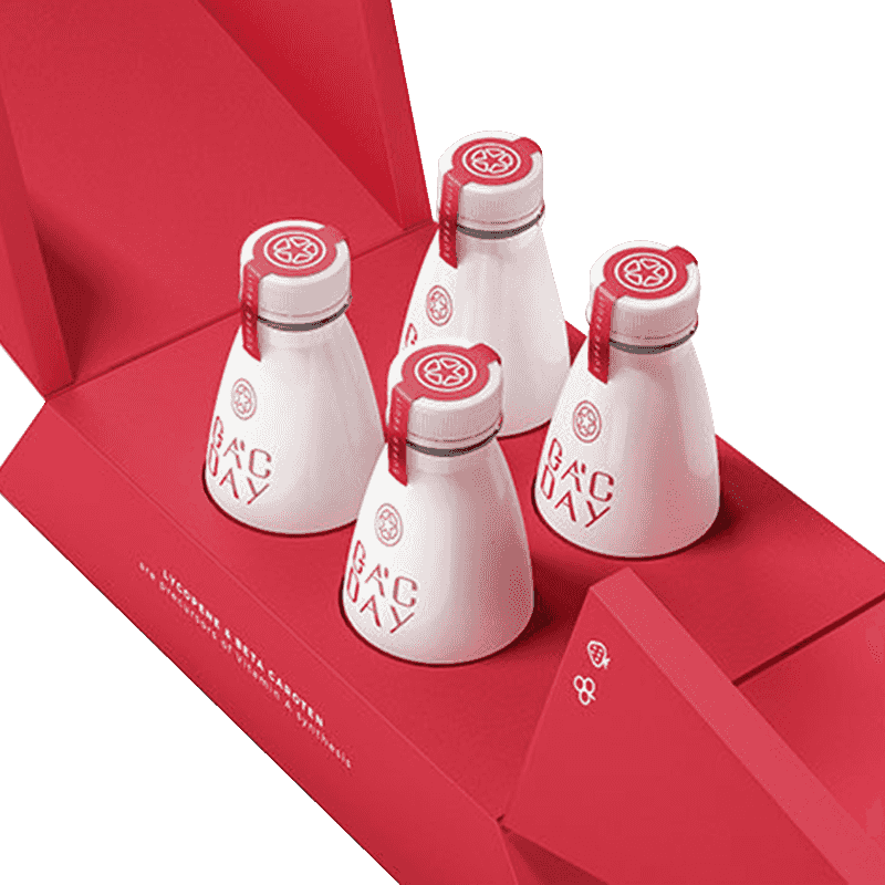 Milchverpackungskartons aus Wellpappe