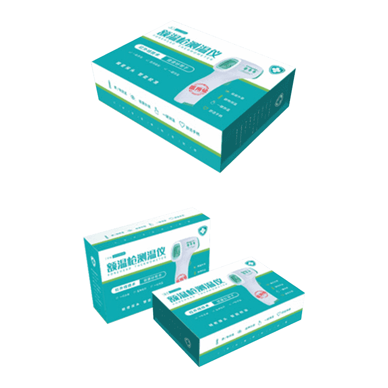 Verpackungskartons für Temperaturpistolen aus Wellpappe