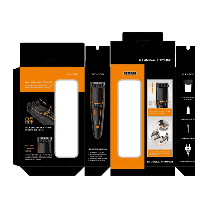 Verpackungsboxen für Toilettenartikel aus Wellpappe