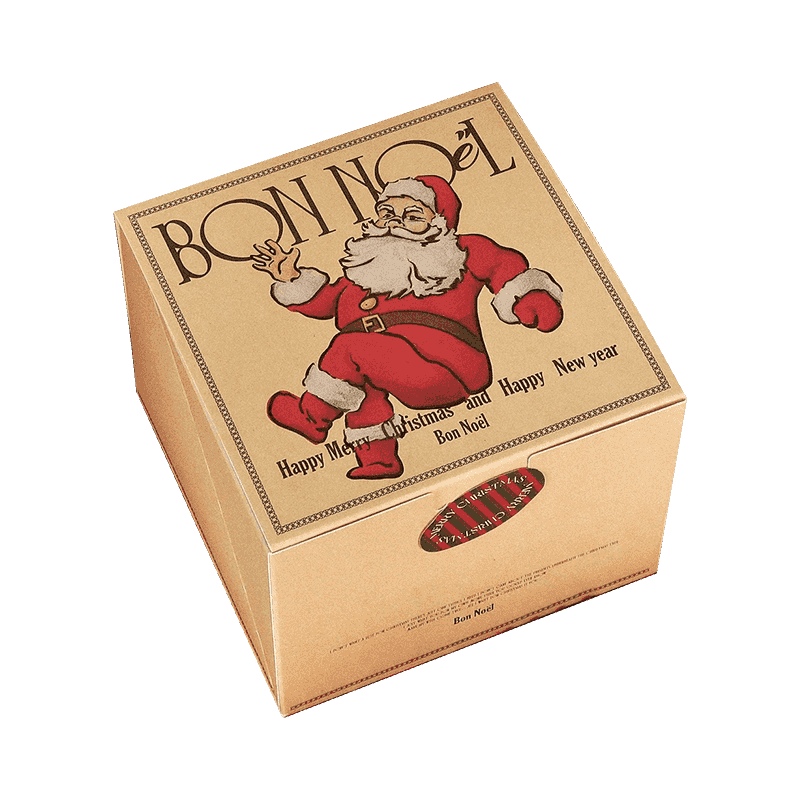 Mystic Santa Apple-Verpackungsboxen aus Wellpappe