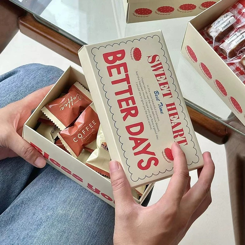 Verpackungskartons für Kekse aus Wellpappe