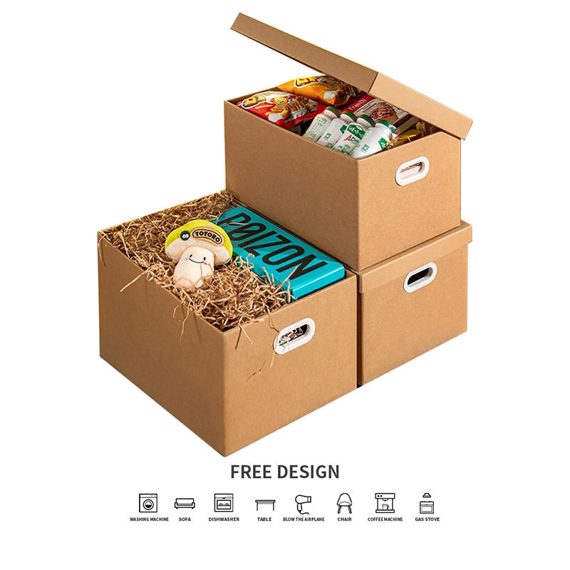 Aufbewahrungsverpackungsboxen für Kleinigkeiten aus Wellpappe