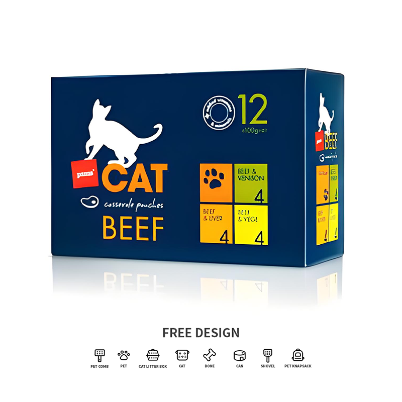 Verpackungsboxen für Haustierwerkzeuge aus Wellpappe