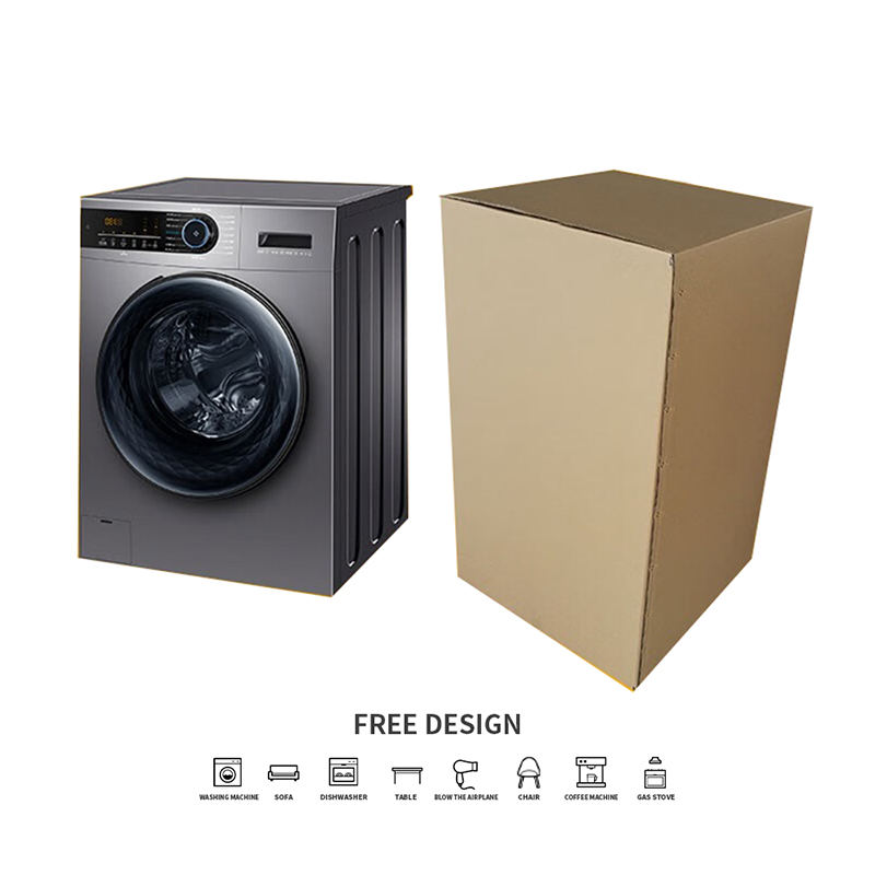 Verpackungskartons für Waschmaschinen aus Wellpappe