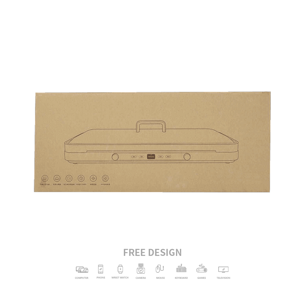 Verpackungskartons für Mikrowellenöfen aus Wellpappe