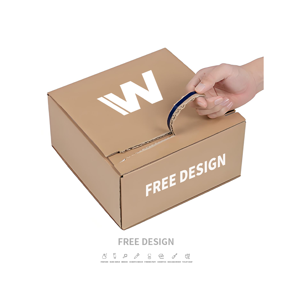 Versandkartons aus Pappe mit Aufreißstreifen